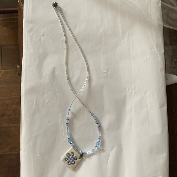 Crystal Beaded Necklace - Picture 2 of 6